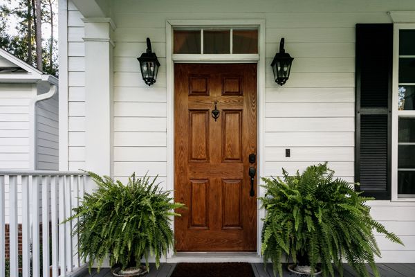 porte en bois