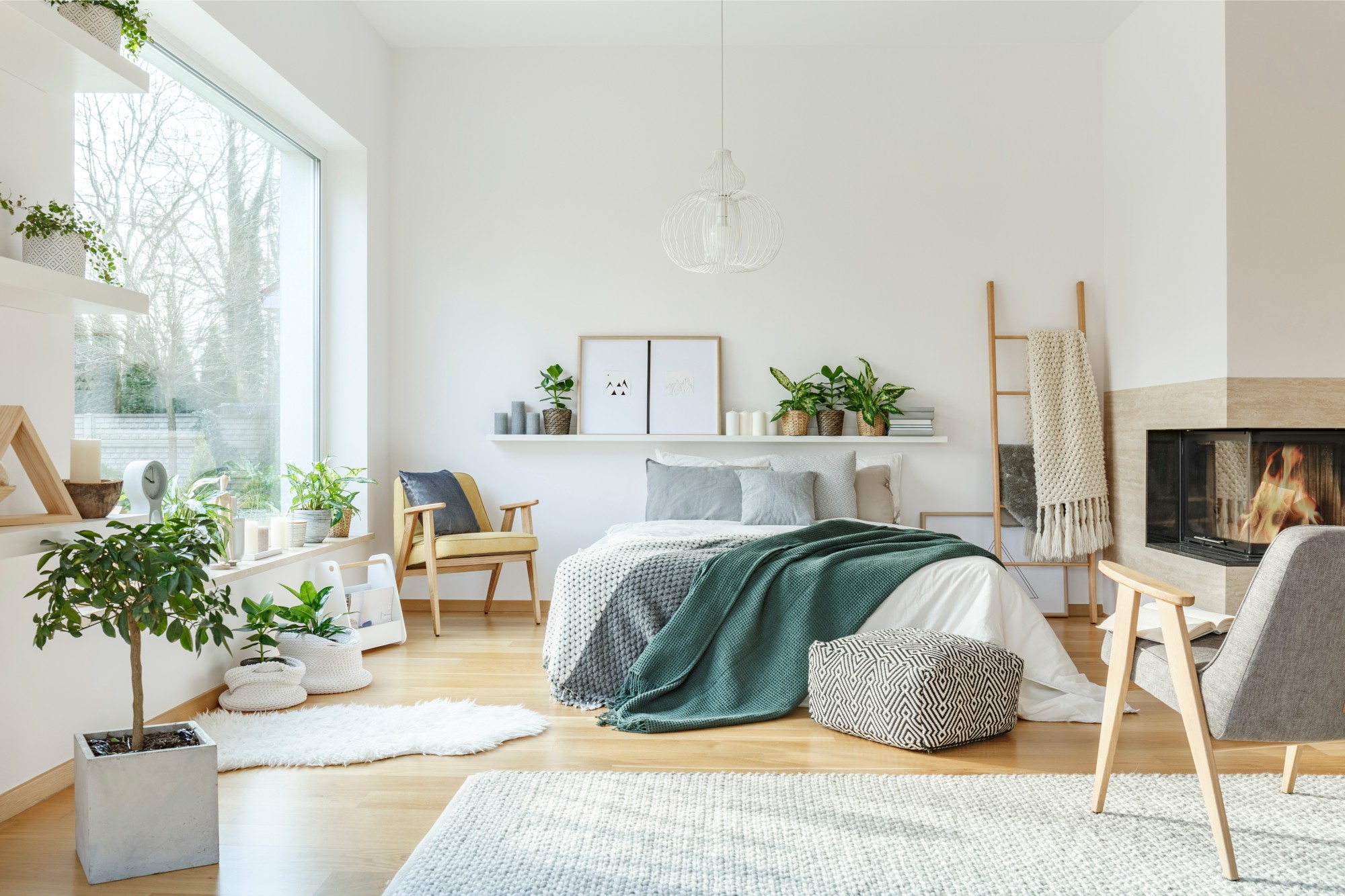 fenêtres pour une décoration Scandinave