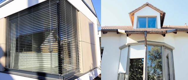 Brise-soleil orientables, bso, Volets roulants