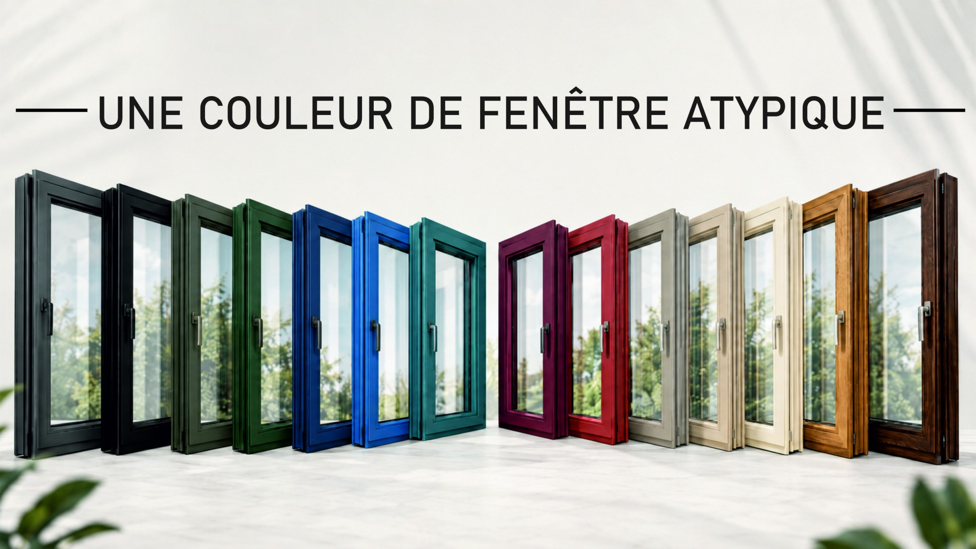 Stores vénitiens intégrés — une protection moderne pour les fenêtres