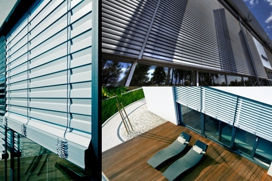 Brise-soleil orientable – volet extérieur intelligent