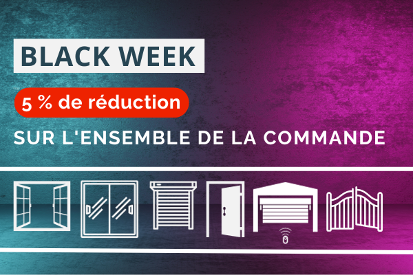 Promotion de la semaine noire ! Bénéficie d'une remise de 5 % sur l'ensemble de