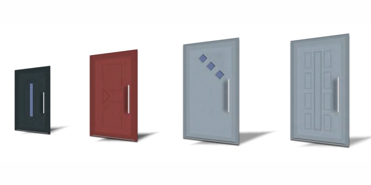 Couleurs des panneaux de porte