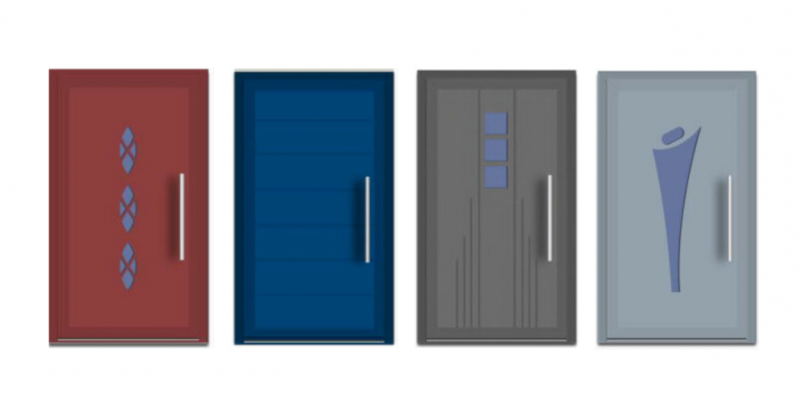 Couleurs des panneaux de porte New Line EK