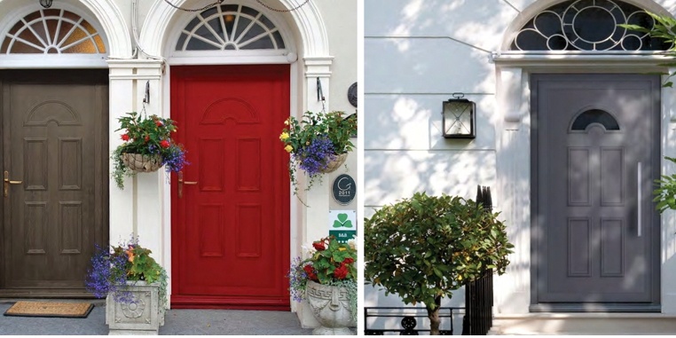 Couleurs des panneaux de porte